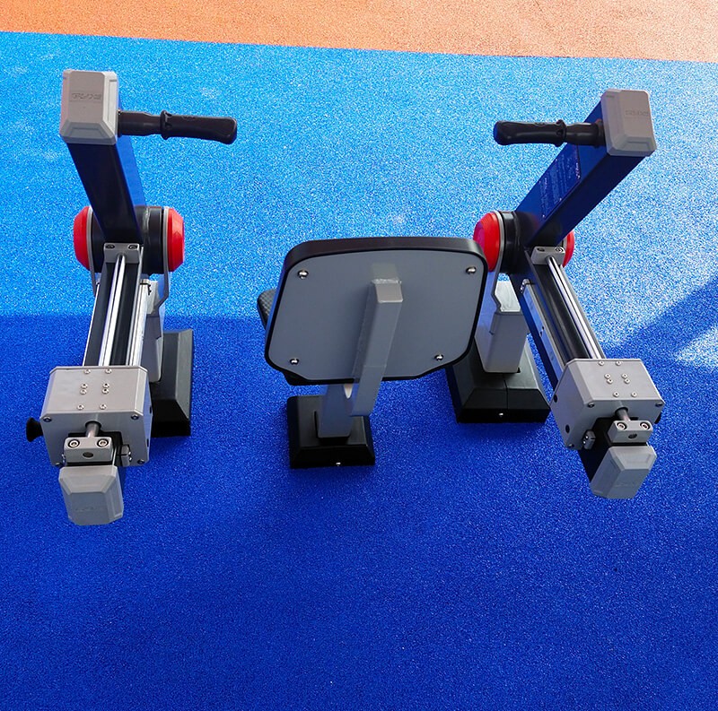 Outdoor Gym Equipment Strength Training Rower Machine GYX-W06