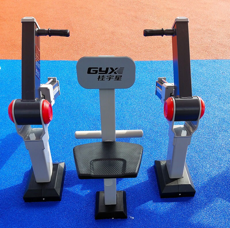 Outdoor Gym Equipment Strength Training Rower Machine GYX-W06