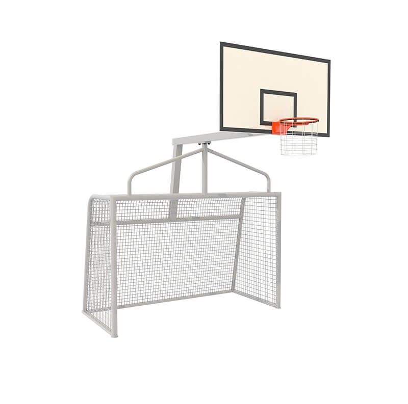 Park basketball stand and football gate for 5 prople